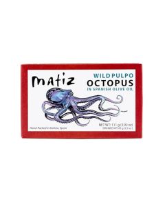 Matiz Pulpo WildCaught Pulpo Spanish Octopus in Olive Oil 40 Oz