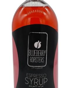 Blueberry Roasters Rose Syrup - 1000 ml Espresso Syrup for Beverages and Desserts
