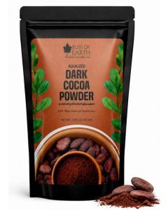 Bliss of Earth Dark Cocoa Powder 200g / Alkalized Unsweetened Cocoa Powder / Pure Baking Cocoa for Cakes, Brownies & Hot Chocolate / Vegan & Keto Friendly