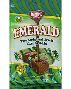 OATFIELD EMERALD ORIGINAL IRISH CARAMELS SWEETS FROM IRELAND
