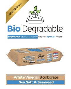 Sleepy Easy Clean Biodegradable Surface Wipes – 50 Wipes, Sea Salt & Seaweed Scent, Natural Formula, No Residue