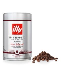 Illy INTENSO Bold Roast Whole Coffee Beans 250g
