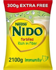 Nido Nestle Fortified Milk Powder Rich in Fiber Pouch 2100g (Promo)