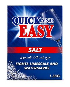 Quick And Easy Dishwasher Salt 1.5kg