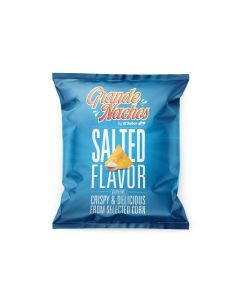 Grande Nacho Chips Salted 200G, Corn Tortilla Chips For Dips Parties And Snacking