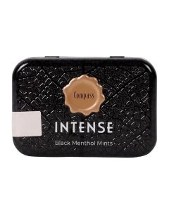 Compass Intense Black Menthol Mints Sugar Free Mouth Freshner- 20gms