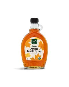365 by Whole Foods Market, Organic Grade A Amber Maple Syrup, 12 Fl Oz