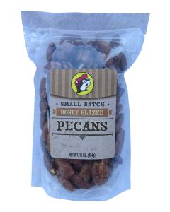 Bucees Honey Glazed Pecans in a Resealable Bag 16 Ounces