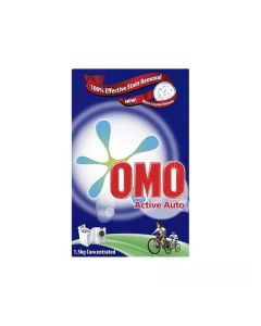 Omo Active Auto Concentrated Laundry Detergent Powder- 1.5kg
