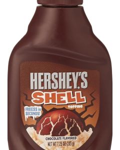 Hershey's Chocolate Shell Topping - 205g Bottle
