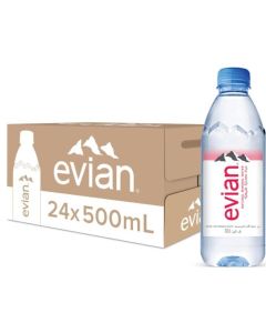 Evian Mineral water 24 x 500 ml