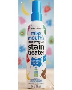Stain Treater Powerful Laundry Stain Remover Spray - 118ml / Tough on Coffee, Berry, Mud & Mustard / Safe for Colored & White Clothes