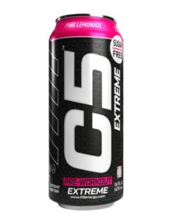 Extreme Pink Lemonade Energy Drink Can