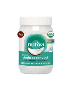 Nutiva, Organic Coconut Oil, 15 Fl Oz