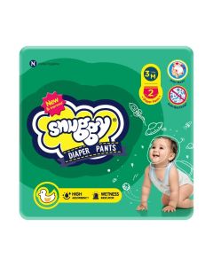 Baby Diaper Pants, Medium, Size-3, 6-11Kg, 2 Counts