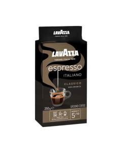 Lavazza Espresso Italiano Classico Ground Coffee Beans With Intensity 5- 250gms