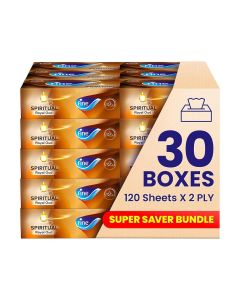 Facial Tissue 120 Sheets Oud 2 Ply Pack of 30
