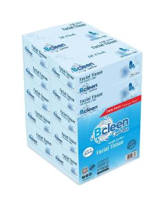 2-Ply White Facial Tissue 19x21cm x 140 Sheets