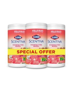 Scentiva Disinfecting Wipes Grapefruit And Orange Blossom
