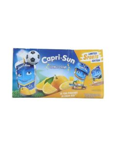 Capri-Sun Drinking Juice Pouch, Orange Drink- Box Of 10 Pouches, 10X200 ml