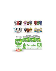 good2grow Surprise Character 6 Pack 100 Apple Juice Spill Proof Tops New Characters Available Every 2 Months 6Ounce Bottles NonGMO with no Sugar Added and Excellent Source of Vitamin C
