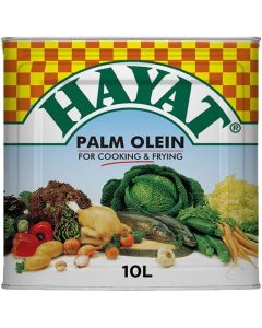 Hayat Palm Olein Vegetable Oil - 10 Liters