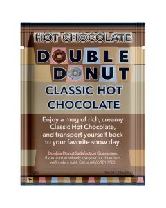 Double Donut Hot Chocolate Classic Hot Chocolate Hot Chocolate Packets Hot Cocoa Mix 32 Count Pack of 1