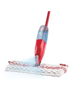Vileda ProMist Spray Flat Mop – Easy-to-Use Spray Mop with Reusable Microfiber Pad, Ideal for Quick and Efficient Floor Cleaning