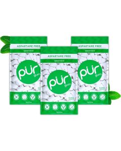 PUR Spearmint Chewing Gum - Sugar Free & Vegan