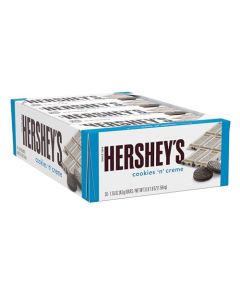 HERSHEYS Cookies n Creme Candy Bars 155 oz 36 Count