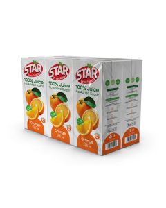 Orange 100% Juice Packs