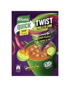 Quick Soup Twist Chili And Lime Ready In 1 Minute No Added Preservatives Or Artificial Colors