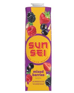 Mixed Berries No Added Sugar No Preservatives Juice Pack