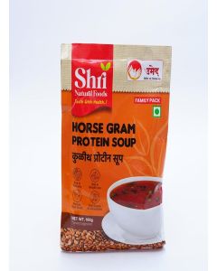 Shri Natural Food, Kulith (Horsegram) Protien Soup, Instant, Natural Ingredients, Healthy & Tasty, No Artificial Chemical, Pack Of 100 Gm