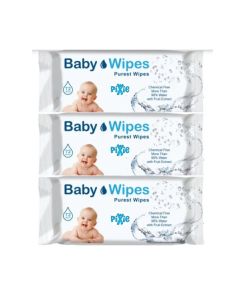 Pixie-Baby Wipes Purest Wipes 72pcs, Pack of 3