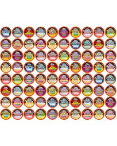 Java Factory Coffee Pods Compatible with K Cup Brewers Including 20 Assorted Variety Pack 80 Count