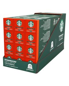 NESPRESSO Colombia Espresso Coffee Pods, 57g, Pack of 120 capsules