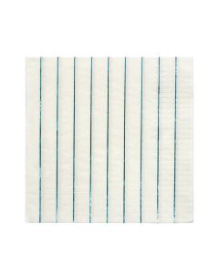 Holographic Blue Large Napkins