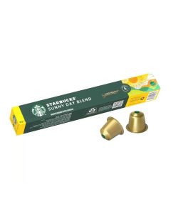 Starbucks Sunny Day Blend Ground Roasted Coffee Capsule By Nespresso With Intensity 5- 10pcs