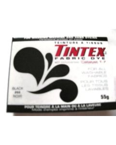 Lot of 1 Tintex Brand Black Fabric Dye 44