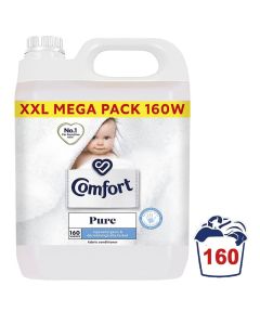 Fabric Softener 160 Washes Of The Concentrated Pure Hypoallergenic Fabric Softener Conditioner Safe on Babies Sensitive Skin 4.8L