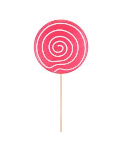 Amosfun Simulation Model Lollipop Rosy Foam Candy Prop for Photography 1574X787 Inch Ideal for Parties and Events