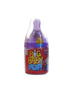 Bazooka Blackcurrent flavour Big Baby Pop Candy- 32 gm