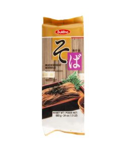 Sukina Japanese Buckwheat Soba Noodle, 24 oz (1.5 LB)