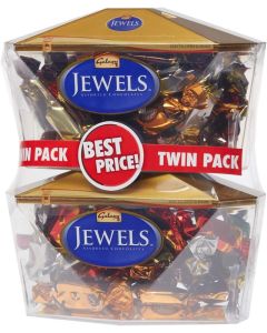 Galaxy Jewels Assorted Chocolate Gift Box, Pack of 2x400g Miniature Pralines