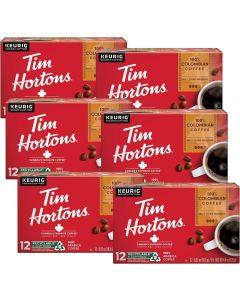 Tim Hortons 100% Colombian Medium Dark Roast Coffee Pods