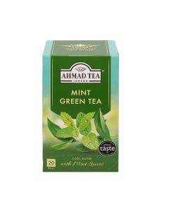 Ahmad Tea London Mint Green Tea with Mint Leaves - 20 Tea Bags
