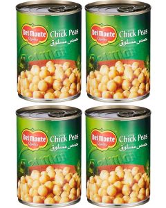 Del Monte Canned Chick Peas, 400 Gms- (Pack Of 4)