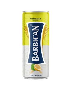Citrus Flavoured Non-Alcoholic Malt Drink Can