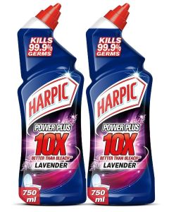 Power Plus Toilet Cleaner Liquid Lavender 750ml Pack of 2